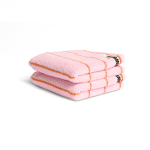 Bath Towels Fleur Pinstripe