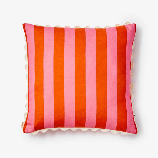 Bold Stripe Sorbet Cushion