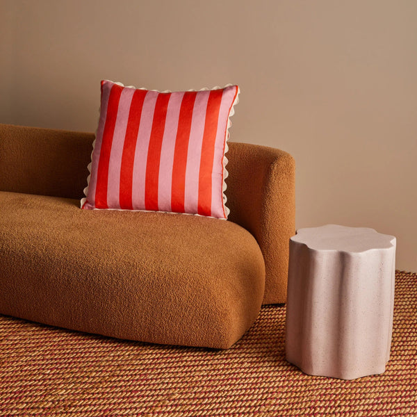 Bold Stripe Sorbet Cushion