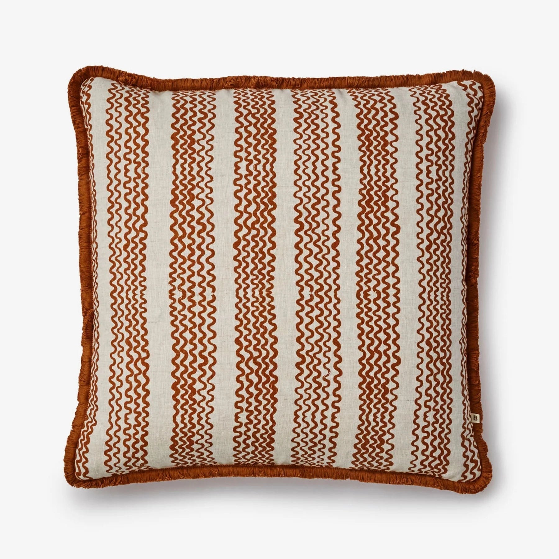 Mini Waves Cushion Cocoa