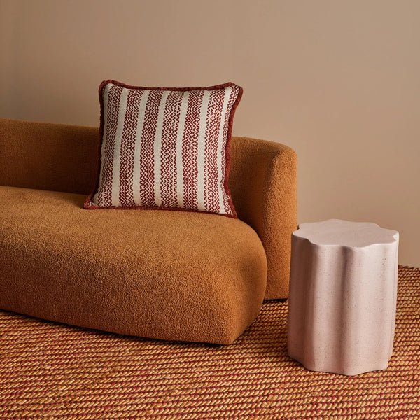 Mini Waves Cushion Cocoa