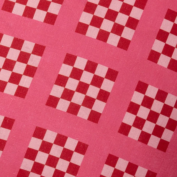 Lattice Pink Cushion