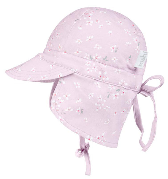 Flap Cap Bambini Nina Lavender