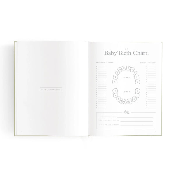 Mini Baby Book Sage