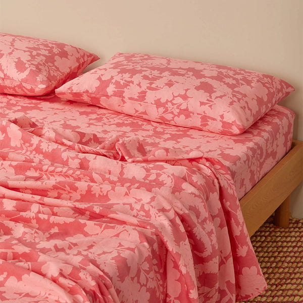 Petal Pink Fitted Sheet