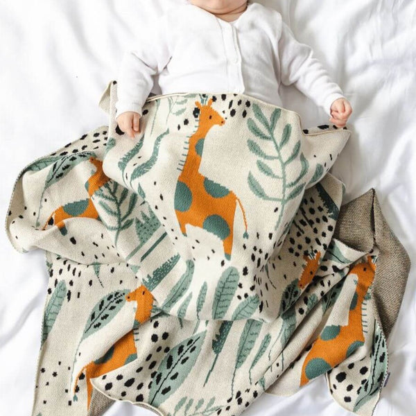 Gerry Giraffe Baby Blanket