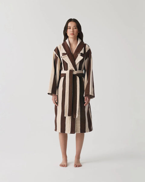 Robe Tiramisu Stripe