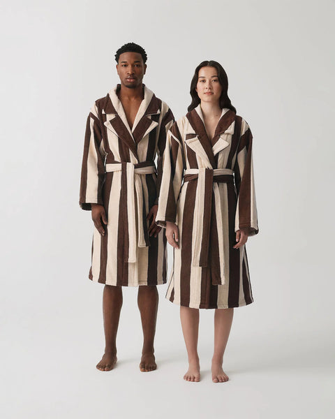 Robe Tiramisu Stripe