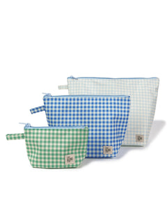 Blueberry Handy Pouch Trio (set of 3)