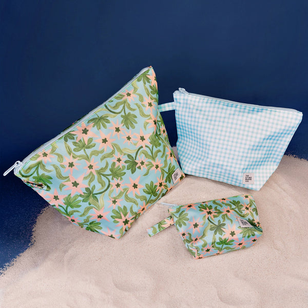 Seaflower Handy Pouch Trio (set of 3)