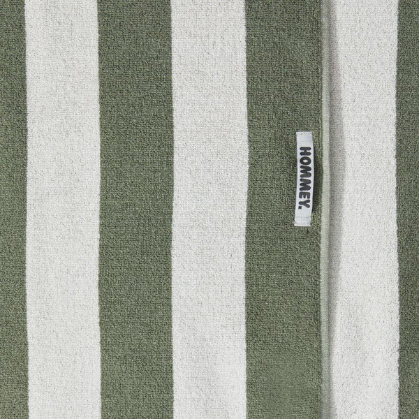 Beach Towel Matcha Stripe