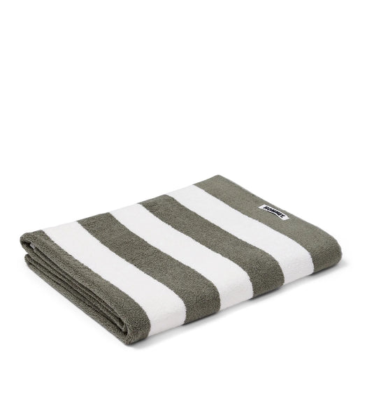 Beach Towel Matcha Stripe