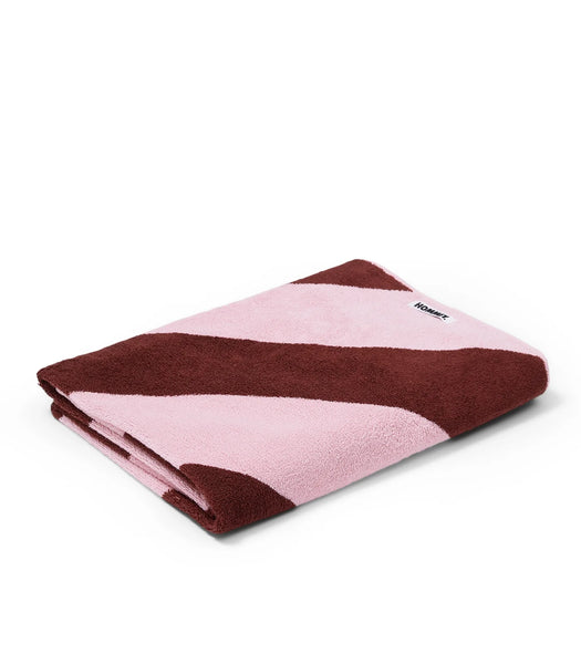 Beach Towel Rocky Road Stripe
