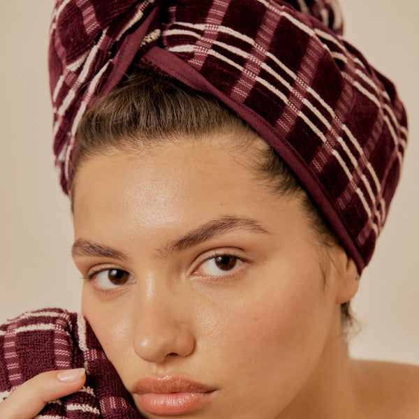 Hair Wrap Blackberry