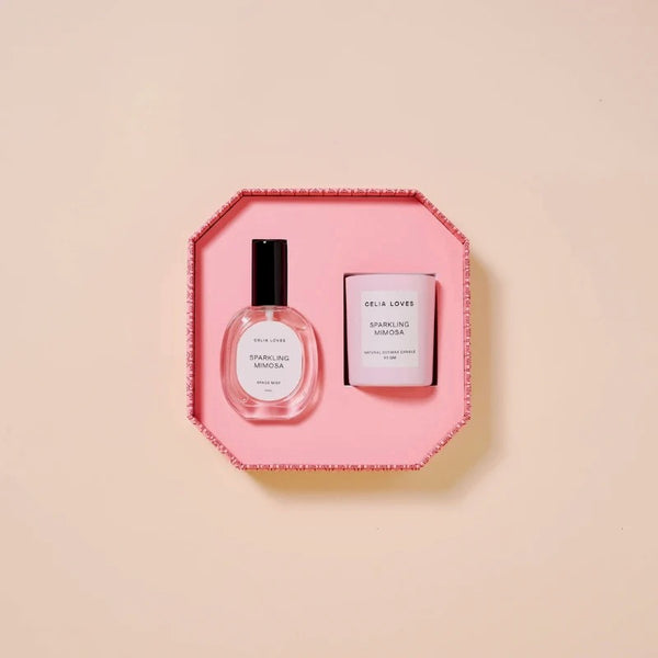 Duo Set Pink Sparkling Mimosa