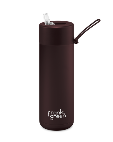Limited Edition Ceramic Reusable Bottle 595ml Chocolate