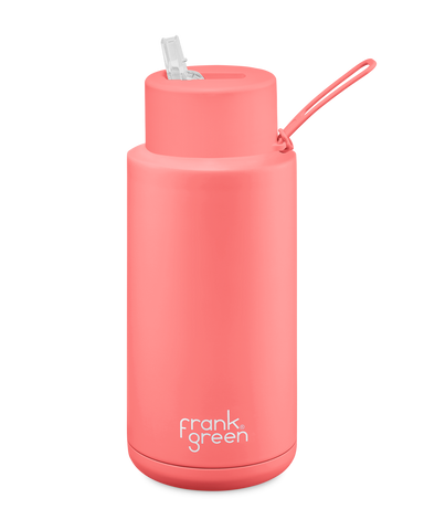 Limited Edition Ceramic Reusable Bottle 1L Sweet Peach