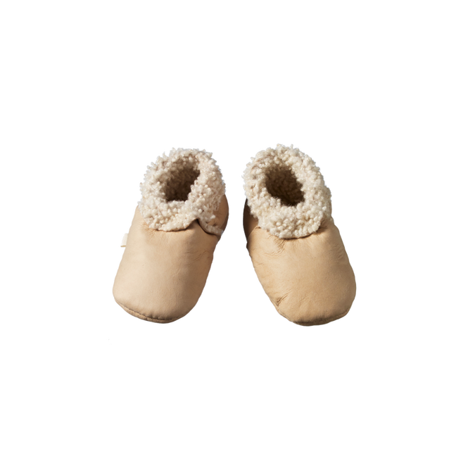 Lambskin Booties Cream