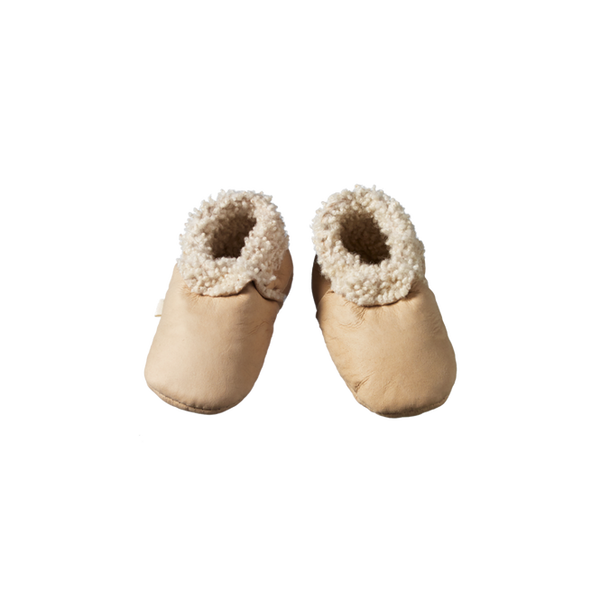 Lambskin Booties Cream