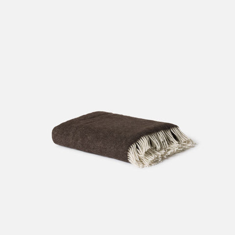 Citta Wool Throw Cocoa