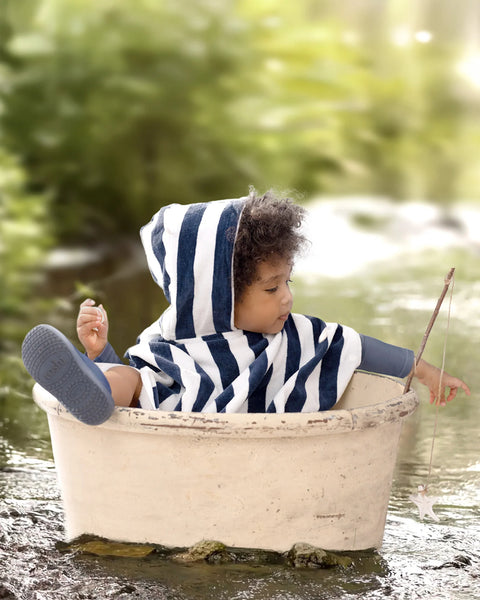 Hooded Towel Beachcomber Moonlight