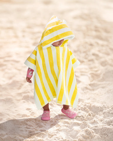 Hooded Towel Beachcomber Sunny
