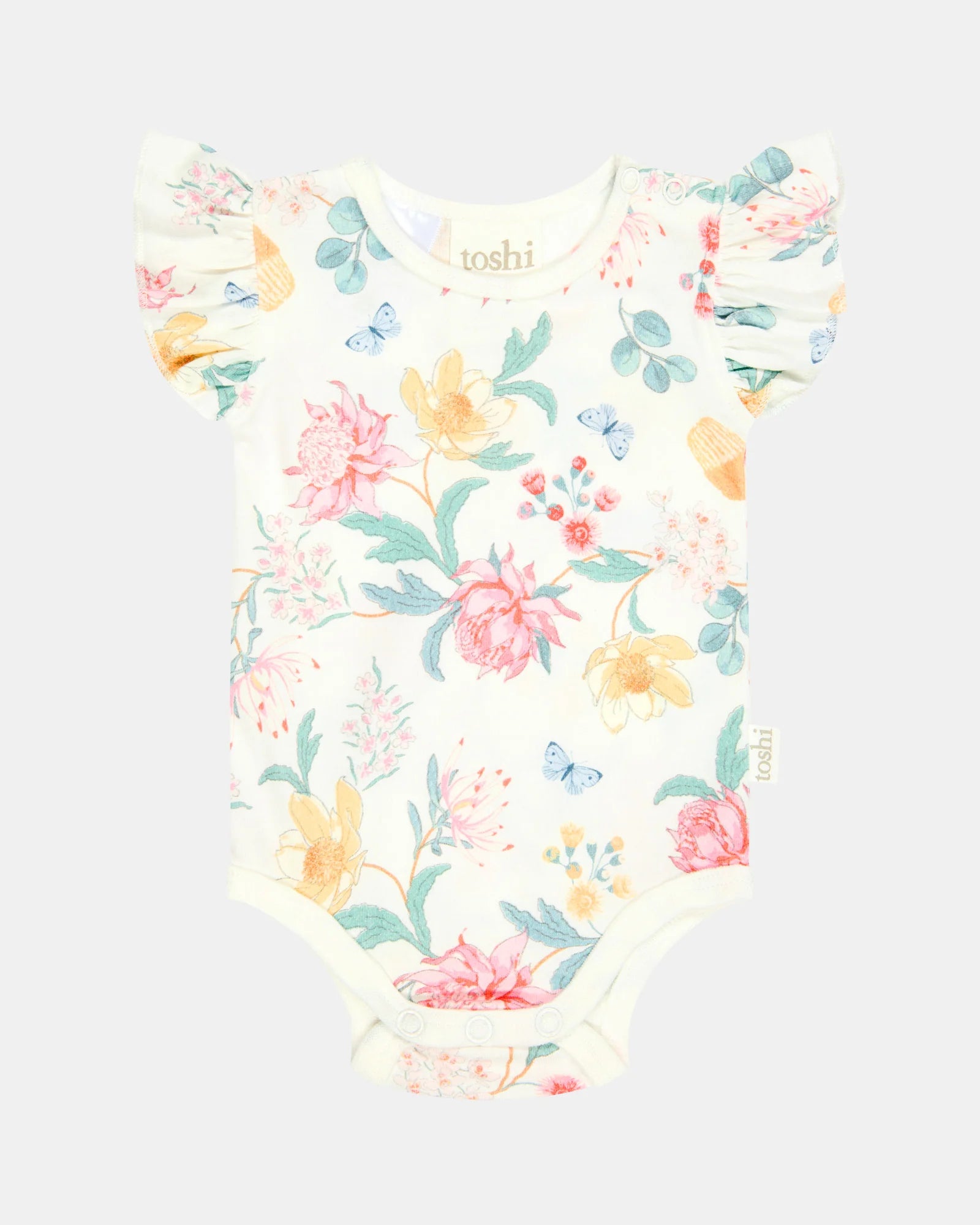 Onesie S/S Matilda Waratah Dawn