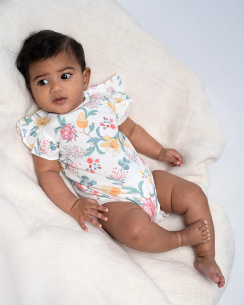Onesie S/S Matilda Waratah Dawn