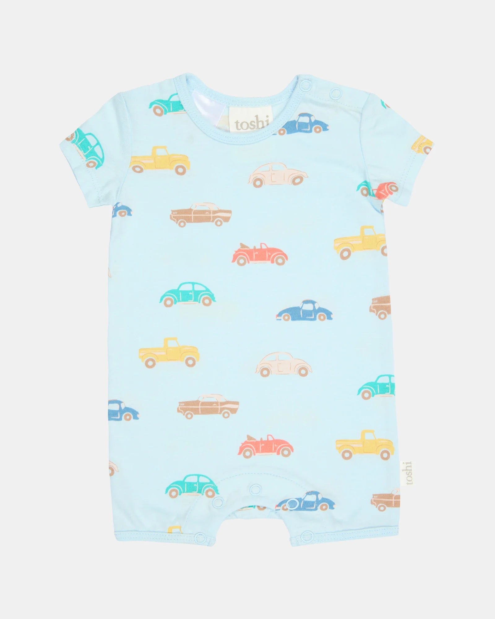 Onesie S/S Banjo Fast Lane Sky