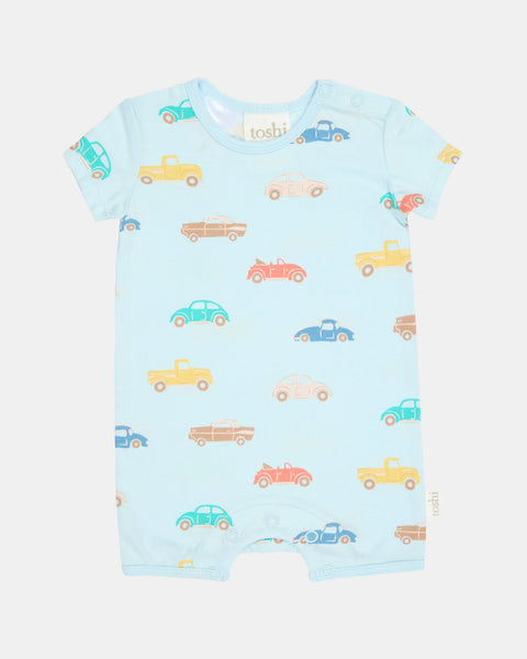 Onesie S/S Banjo Fast Lane Sky