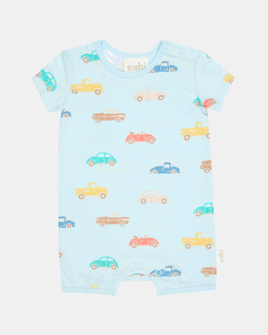 Onesie S/S Banjo Fast Lane Sky