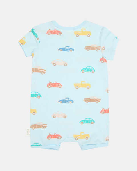 Onesie S/S Banjo Fast Lane Sky