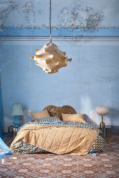 Lucia Floral Double Sided Quilt