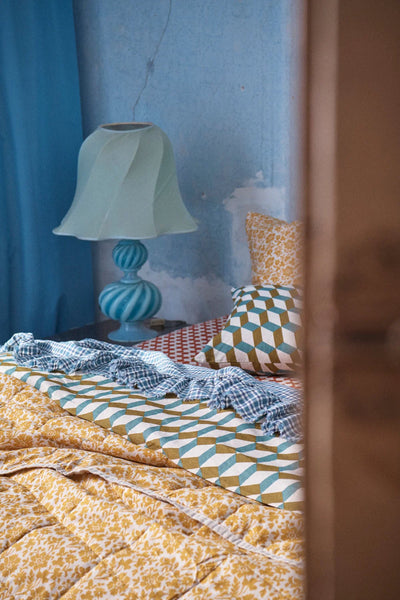 Lucia Floral Double Sided Quilt