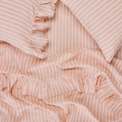 Pesca Stripe Fitted Sheet