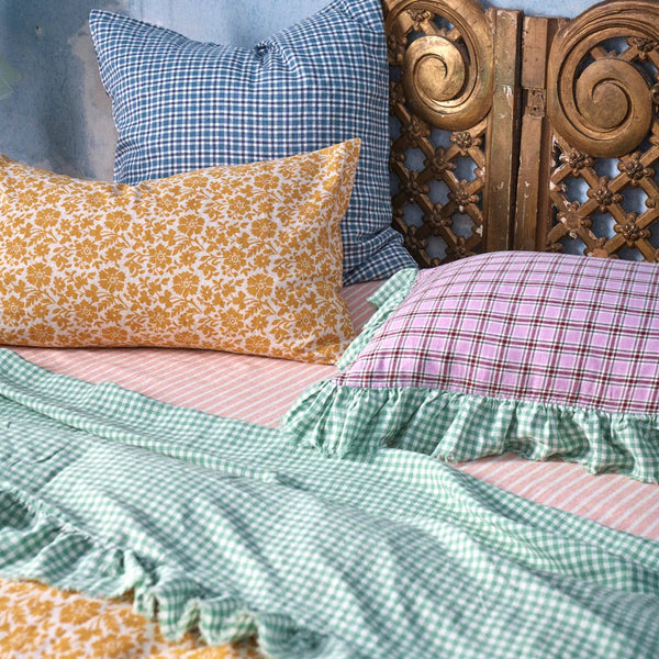 Pesca Stripe Fitted Sheet