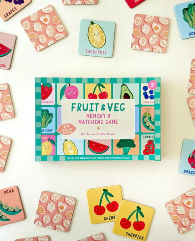 Fruit & Veg Memory Matching Game
