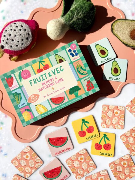 Fruit & Veg Memory Matching Game