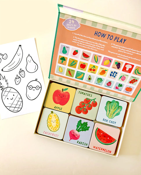 Fruit & Veg Memory Matching Game