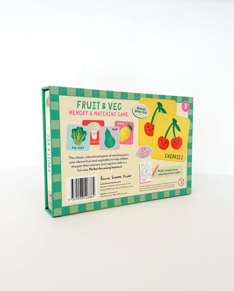 Fruit & Veg Memory Matching Game
