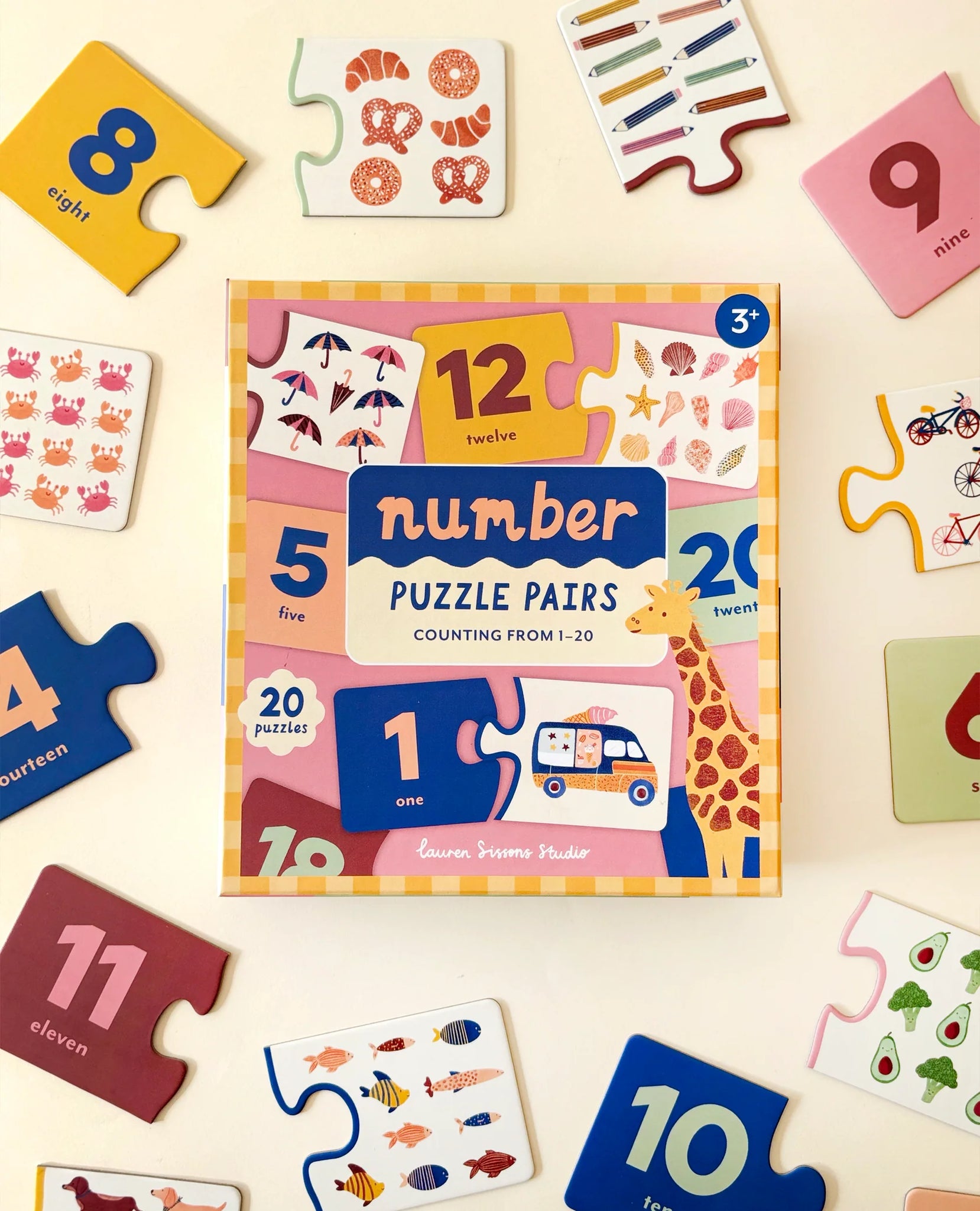 Number Puzzle Pairs