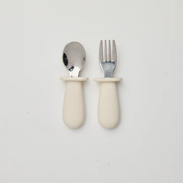 Toddler Cutlery Set Creme