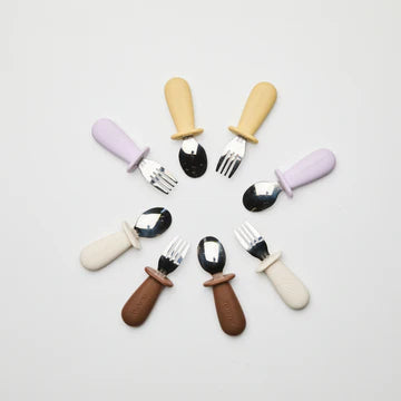 Toddler Cutlery Set Lilac