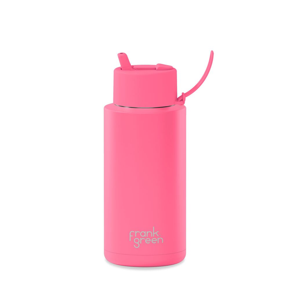 Limited Edition Ceramic Reusable Bottle 1L Bubblegum Blast