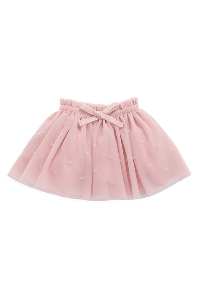 Lottie Skirt Petite Heart Carnation