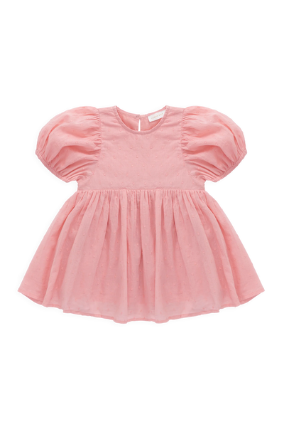 Frannie Dress Swiss Pink