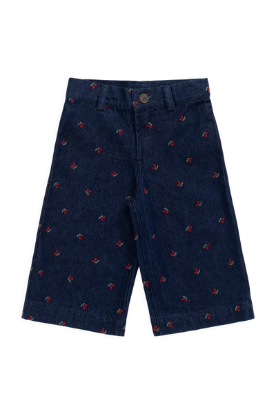 Amandine Pant Cerise Denim