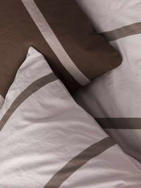 Duo Pillowcase Pair Pansy/Rye