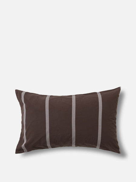 Duo Pillowcase Pair Rye/Pansy