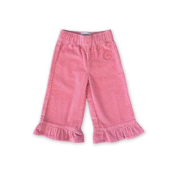 Organic Cord Frill Pant
